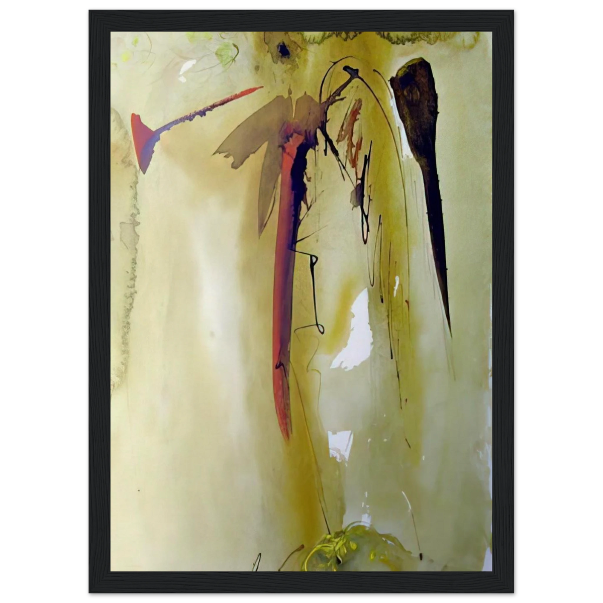 VOX CLAMANTIS 1967 Framed Poster | Salvador Dali Framed Prints Wall Art | Salvador Dali Store