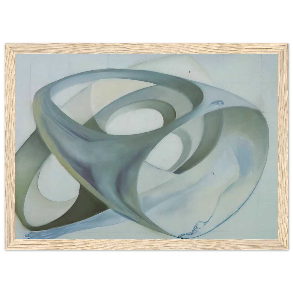 TOPOLOGICAL CONTORTION OF A FEMALE FIGURE Framed Poster | Salvador Dali Framed Prints Wall Art | Salvador Dali Store