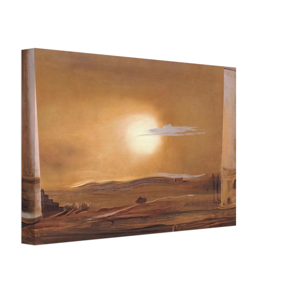 THE TOWERS Canvas | Salvador Dali Canvas | Salvador Dali Store