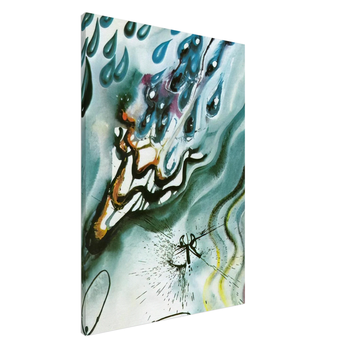 THE POOL OF TEARS Canvas | Salvador Dali Canvas | Salvador Dali Store